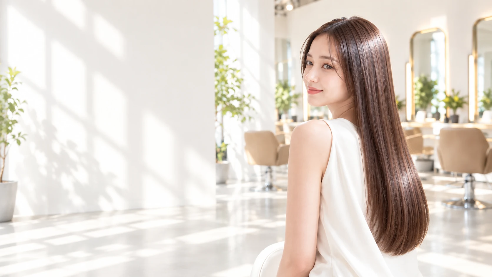 美容室デモのイメージ